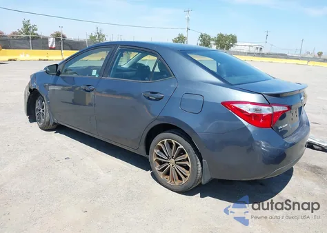 2016 Toyota Corolla S Plus from USA, damaged, VIN 5YFBURHE4GP496356